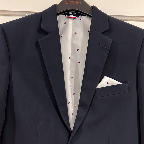 Tommy Hilfiger Boys Navy Sport Jacket - Picture 7 of 17